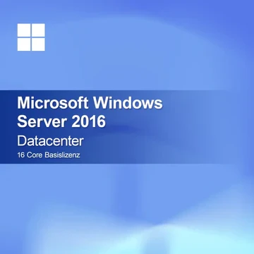 MICROSOFT WINDOWS SZERVER 2016 DATACENTER 16-MAGOS ADATKÖZPONT